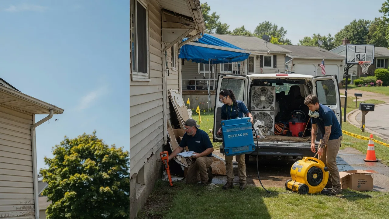 Ceiling Leak Cleanup in Olean, MO near me